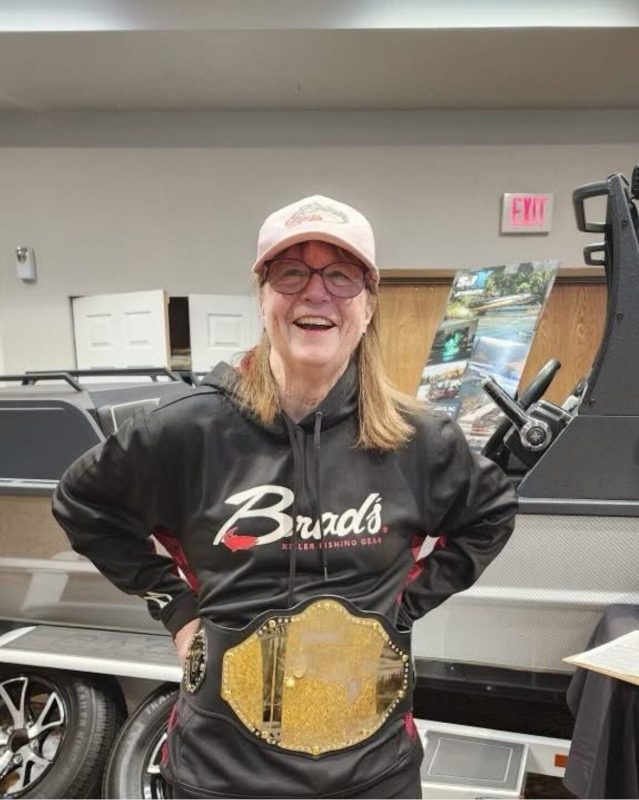 Womens Division: Benita Galland first place winner of 2025 Steelhead Expo
