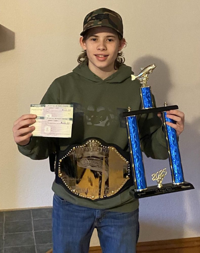 Steelhead Expo 2025 Youth Winner, Brycen McCoy-Bonner
